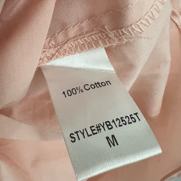 Pomander Place Inslee pink smocked off the shoulder top - Picture 10 of 10